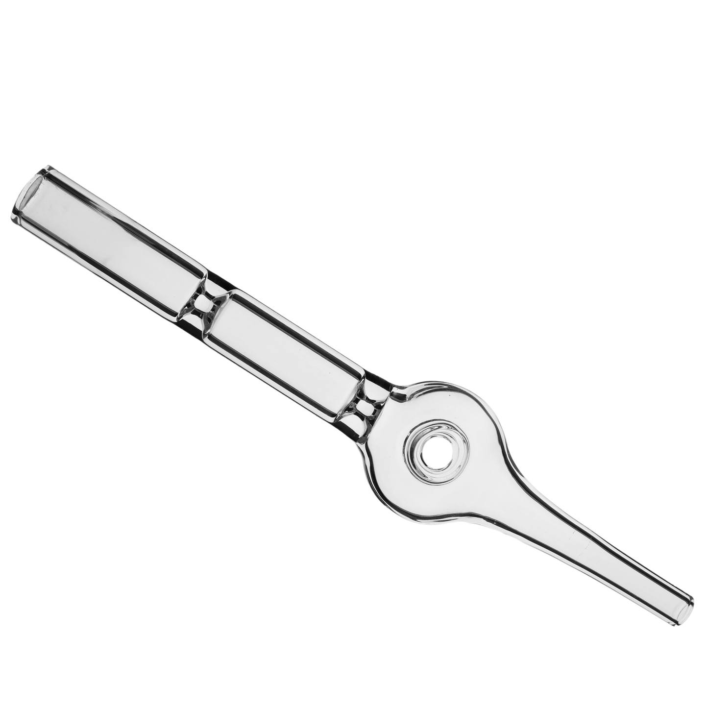 Clear Donut Straw W/ Restrictors