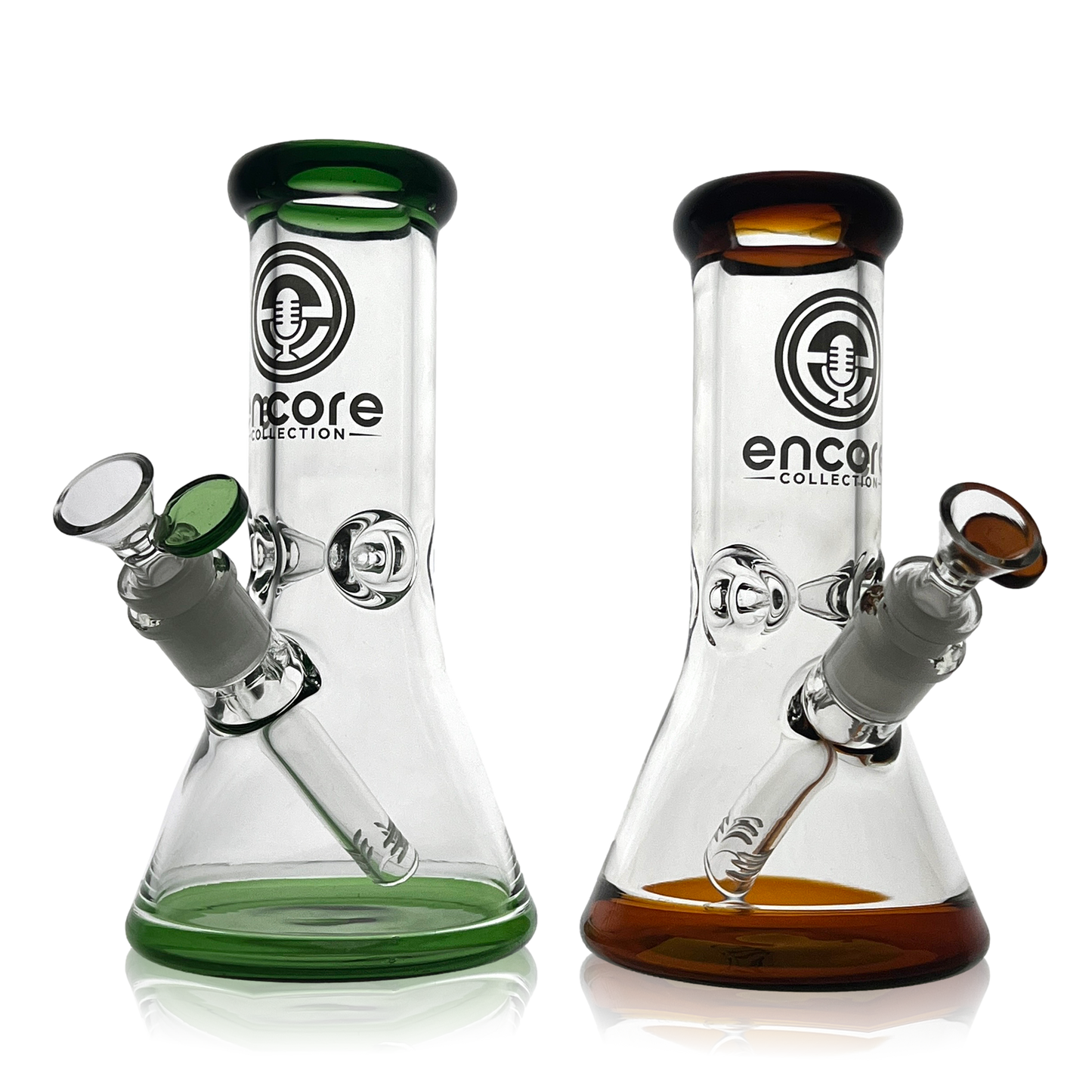 8" 50mm x 7mm Beaker w/ Color