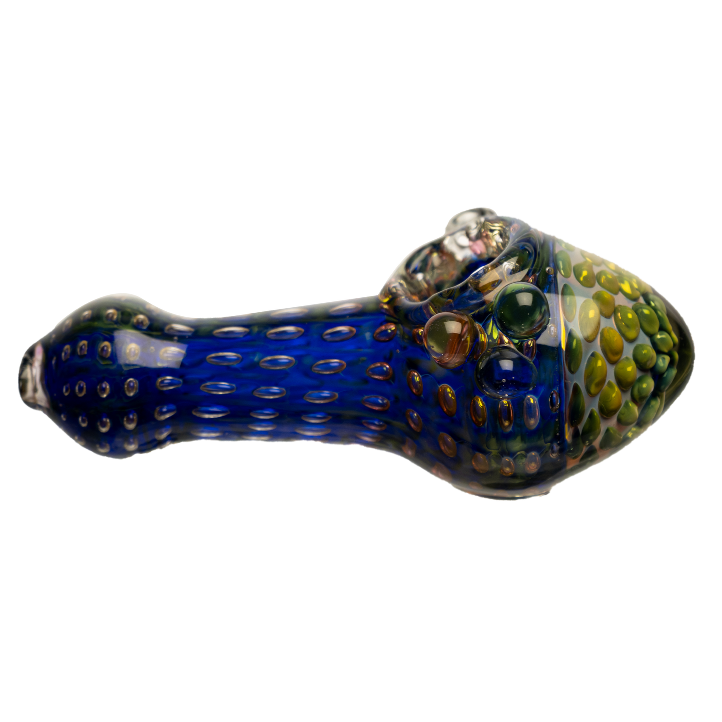 5" Gold Fume w/ Honeycomb on Top Spoon