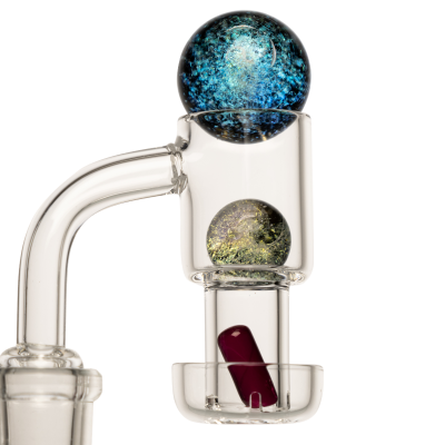 Terpvac W/ Dichro cap and Ruby Pill