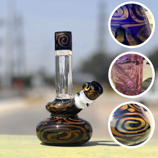 8" 32mm Fumed Squiggly