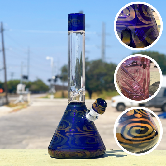 14" 44mm Fumed Squiggly