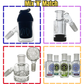 45 Degree Ash Catchers (13 Styles)