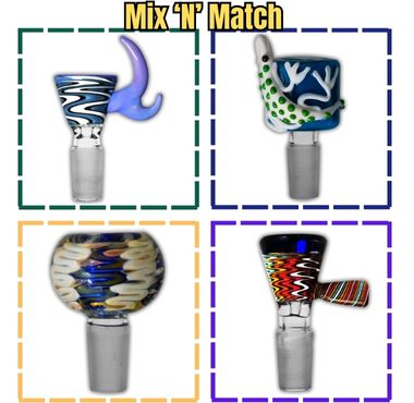 14mm Worked Bowls (23 Styles)