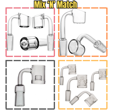 90 Degree Quartz Bangers (18 Styles)