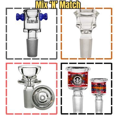 14mm Clear Bowls (23 Styles)