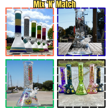 Affordable Small Bongs (up to 10in) (20+ Styles)