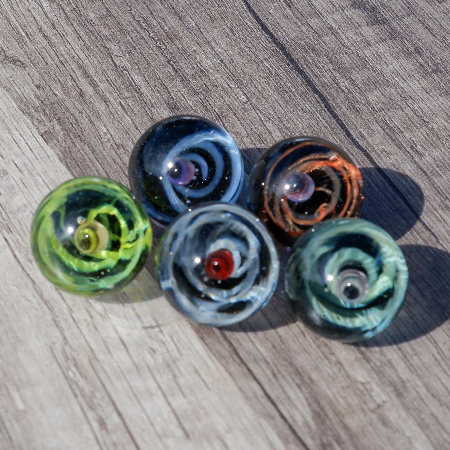 Terp Slurper Marble Caps (13 Styles)