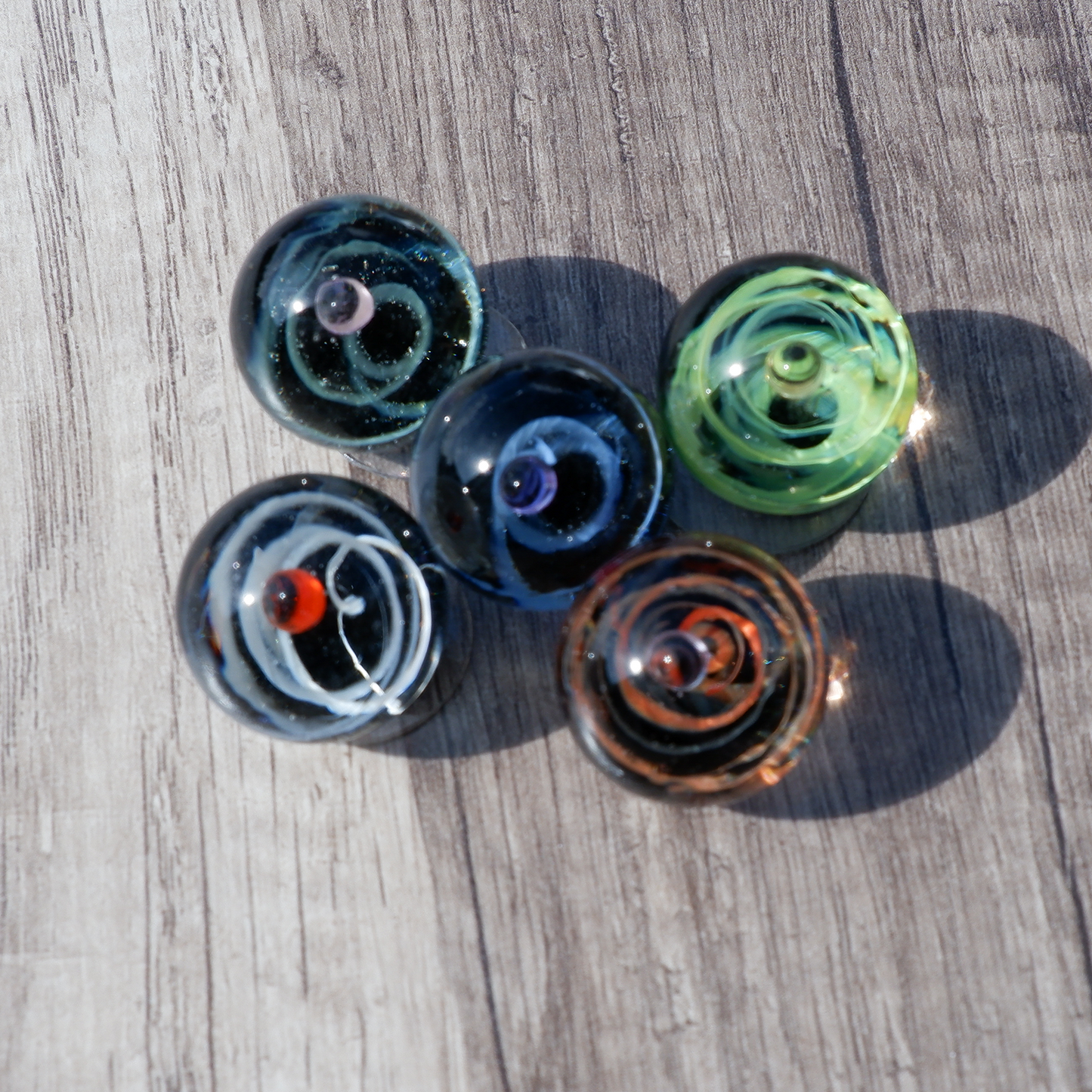 Terp Slurper Marble Caps (13 Styles)