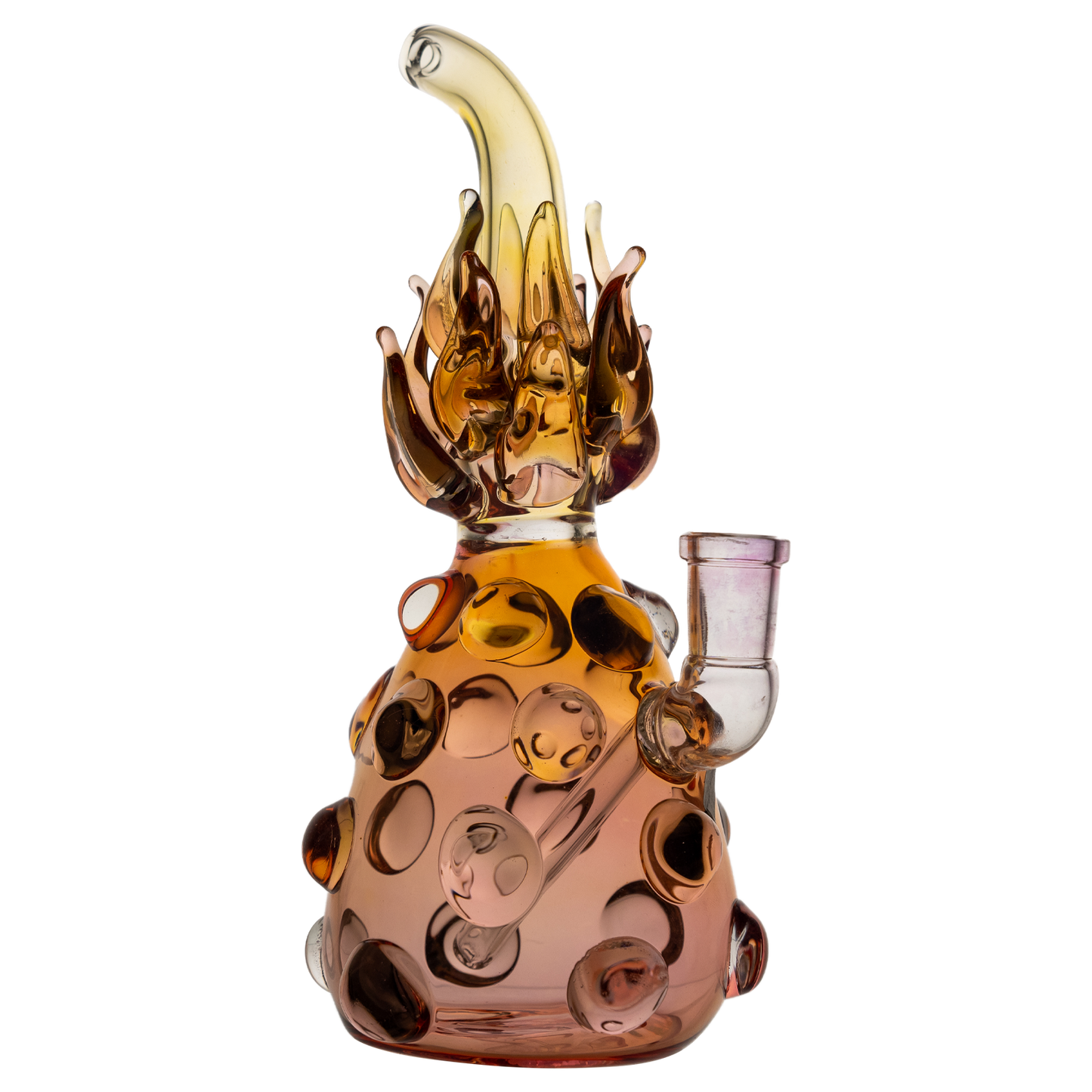 7" Gold Fume Pineapple