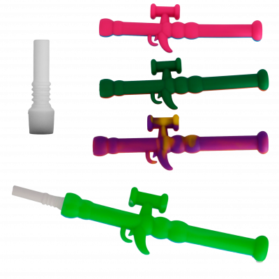 10mm Silicone Rifle Nectar Straw