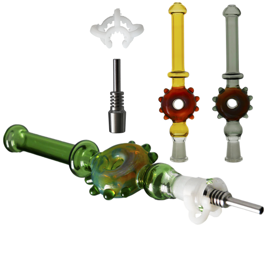 6" Fumed Sunflower Straw