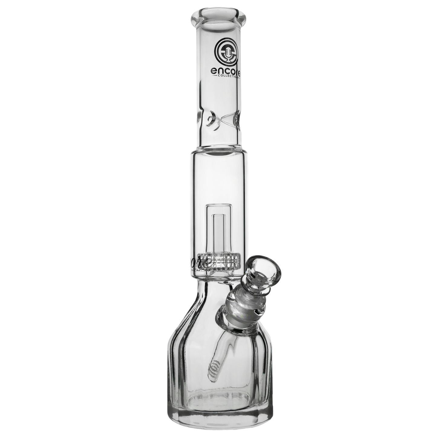 13" Clear Henny Base Salt Shaker