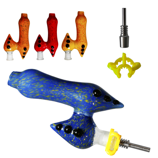 6" 14mm Color Raygun Nectar Straw