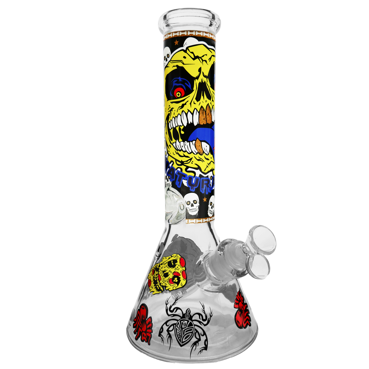 12" 50x7mm Alien Cartoon Glow in the Dark